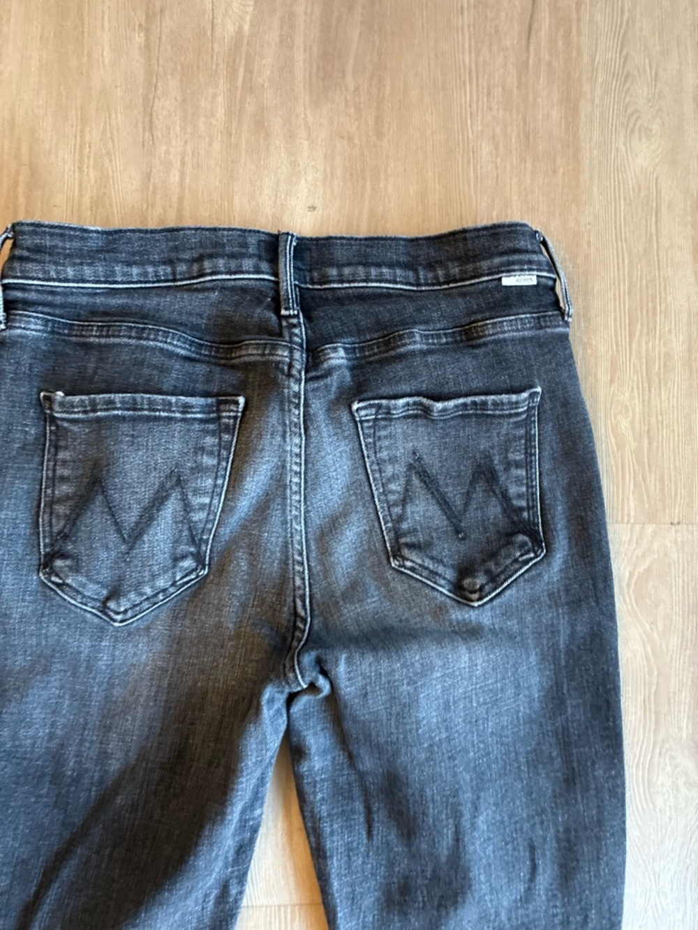 Mother Jeans The Midrise Dazzler Ankle Black Womens 28 in color Stargazing - Picture 4 of 16